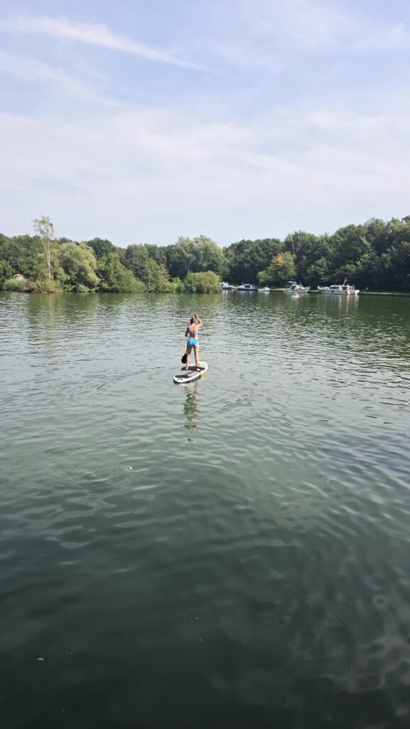 Suppen op het water