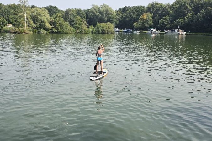 Suppen op het water